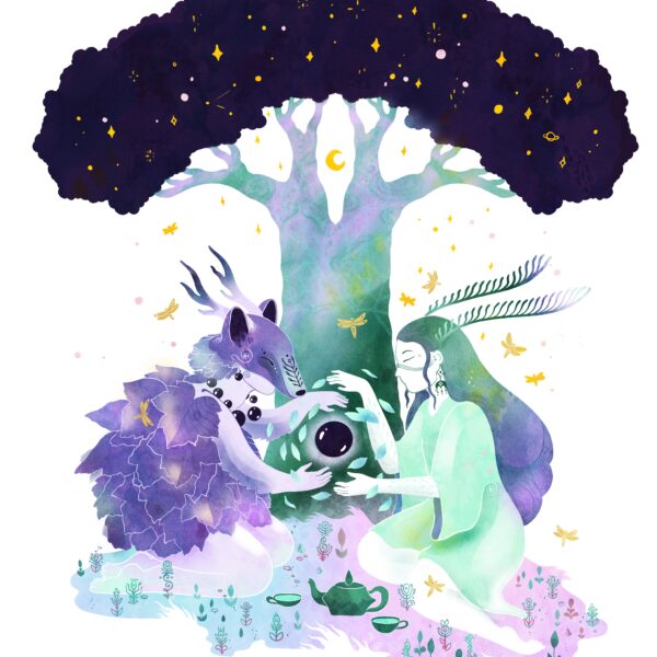 Quality Art Print "Tea Magic"